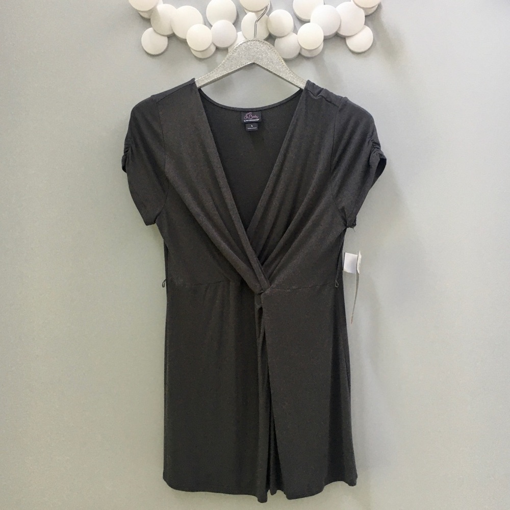Oh Baby by Motherhood L Maternity SS Top Blouse